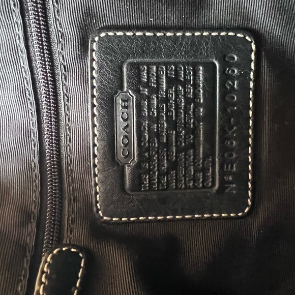 Coach Hamptons Hobo Purse Monogram Python Stripe Shoulder Bag - Picture 12 of 13